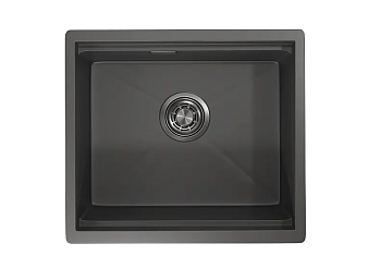 Фото товара: GRANULA 5045U, мойка, нержавеющая сталь, графит матовый