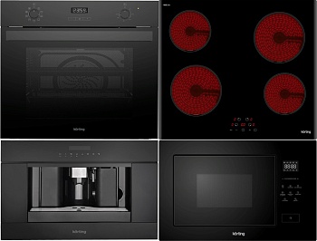 Фото товара: KORTING HK 60003 B + OKB 591 CSGN + KMI 827 GN + KCM 9200 BG