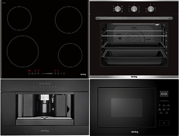 Фото товара: KORTING HI 64540 B + OKB 370 CMX + KMI 827 GN + KCM 9200 BG