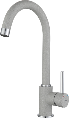 GranFest 3650, смеситель, мрамор, серый