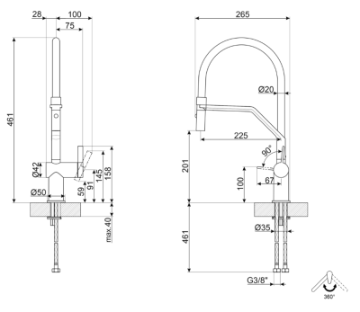 Схема встраивания
