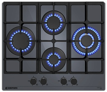 Фото товара: MEFERI MGH604GR GLASS ULTRA газовая поверхность