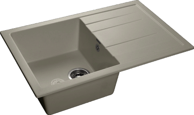 Детальное фото товара: GranFest QUADRO GF-Q-780 L, мойка, мрамор, топаз