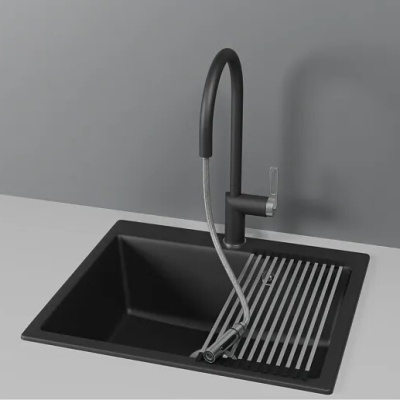 Детальное фото товара: GRANULA 8172 смеситель, гранит, турмалин