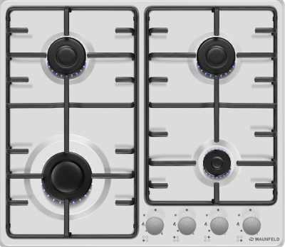 Детальное фото товара: Maunfeld EGHE.64.3STS-EW/G газовая поверхность