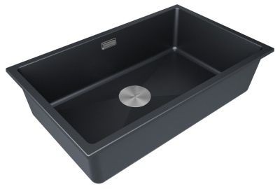 Детальное фото товара: Paulmark LUMI 74UNI, мойка, гранит, антрацит