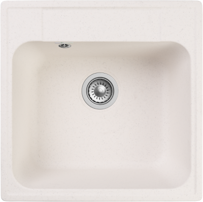 Детальное фото товара: GranFest QUARZ GF-Z48, мойка, гранит, белый