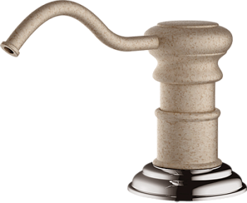 Фото товара: Omoikiri OM-01-SA, дозатор для моющего средства, бежевый