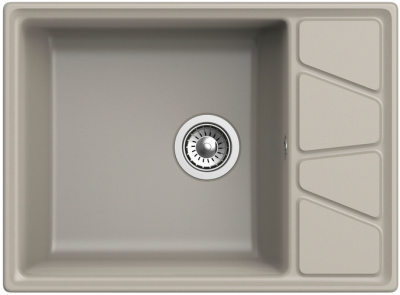 Детальное фото товара: GranFest VERTEX GF-V-680L, мойка, мрамор, топаз