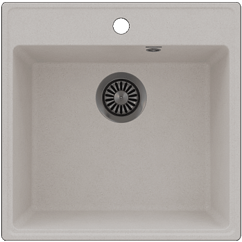 Фото товара: Maunfeld Perla 505 MFQS-505W, мойка, гранит, кремовый