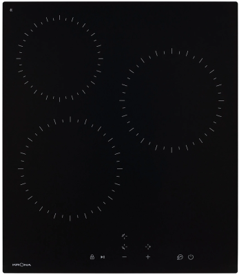 Детальное фото товара: Krona ZAUBER 45 BL TK стеклокерамическая поверхность