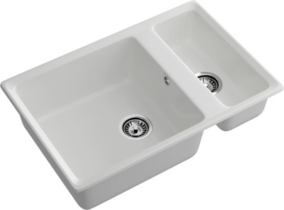 Детальное фото товара: GranFest LEVEL GF-LV-760K, мойка, мрамор, иней