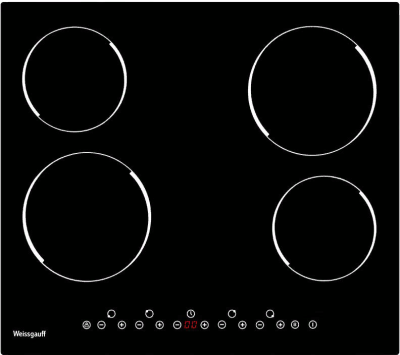 Фото товара: Weissgauff HV 640 B стеклокерамическая поверхность