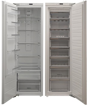 Фото товара: Korting холодильник KSI 1855 + морозильник KSFI 1833 NF