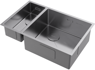 Детальное фото товара: Omoikiri Taki 69-2-U/IF-IN-R Side, мойка, нержавеющая сталь, чаша справа