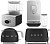 Фото товара: Smeg KLF03BLMEU + TSF01BLMEU + BCC13BLMEU + BLC01BLMEU
