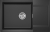 GRANULA ES-7807 мойка, гранит, черный Детальное фото товара: GRANULA ES-7807 мойка, гранит, черный