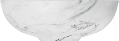 Детальное фото товара: Omoikiri Hitomi-WH Marble, раковина, керамика, белый 