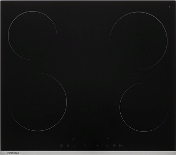 Фото товара: Krona GRUND 60 BL/S индукционная поверхность