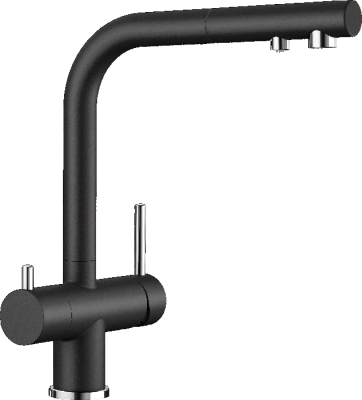 Blanco Fontas-S II, смеситель, гранит, черный Blanco Fontas-S II, смеситель, гранит, черный