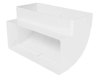 Фото товара: Franke Колено КВП 90х220 вертикальное пластик