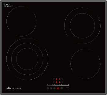 Фото товара: MILLEN MEH 602 BL стеклокерамическая поверхность