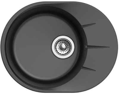 Фото товара: Ewigstein Rund R- 45F, мойка, гранит, антрацит