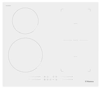 Фото товара: Hansa BHIW68600 индукционная поверхность