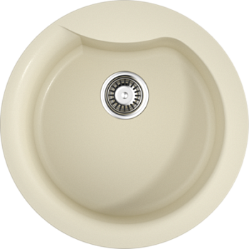 Фото товара: Omoikiri Yasugata 48R-BE, мойка, гранит, ваниль