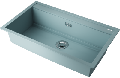 Детальное фото товара: Omoikiri Kitagawa 86-LB-AZ, мойка, керамика, лазурно- голубой