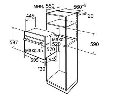 Схема встраивания