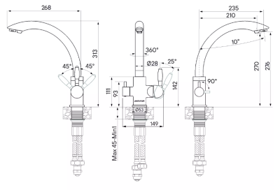 Схема встраивания