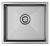Фото товара: Paulmark ALLER 44 UNI, мойка, нержавеющая сталь брашированная