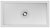 Фото товара: Omoikiri Mikura 83-WH Glossy, мойка, керамика, белый глянцевый