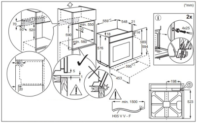 Детальное фото товара: Electrolux EOF3F00X