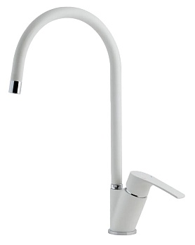 Фото товара: GranFest 5023, смеситель, мрамор, иней