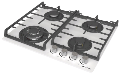 MILLEN MGHG 602 WH Детальное фото товара: MILLEN MGHG 602 WH газовая поверхность