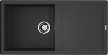 Фото товара: Omoikiri Sumi 100-BL, мойка, гранит, черный