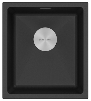 Детальное фото товара: Paulmark LUMI 41UNI, мойка, гранит, черный
