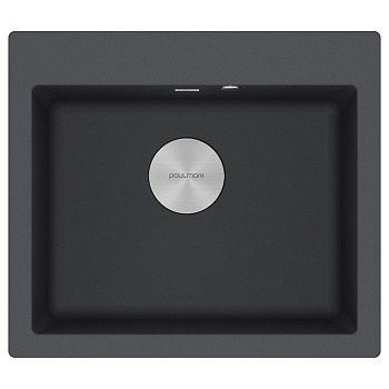 Фото товара: Paulmark KANTE 60, мойка, гранит, антрацит
