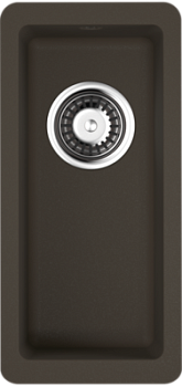 Фото товара: Omoikiri Kata 20-U-DC, мойка, гранит, темный шоколад