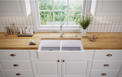 ALVEUS NEOCERAMIC, мойка, нержавеющая сталь, белый