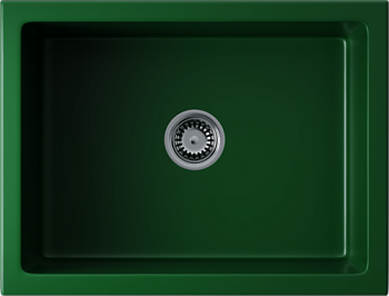 Фото товара: Omoikiri Mikura 61-RG Matt, мойка, керамика, royal green