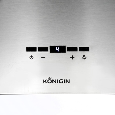 Детальное фото товара: Konigin Geometry Inox/Black Glass 40