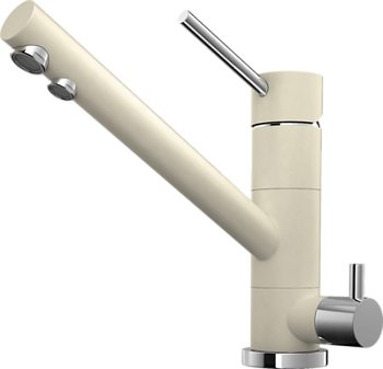 Фото товара: Omoikiri Tonami-BE, смеситель, гранит, ваниль