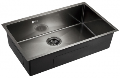 Детальное фото товара: Emar EMB-133 PVD Nano Dark, мойка, вороненая сталь