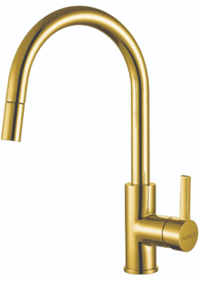 Детальное фото товара: ALVEUS TESLA-P MONARCH GOLD, смеситель, золото