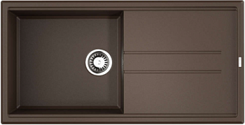 Фото товара: Omoikiri Tedori 100-DС, мойка, гранит, темный шоколад