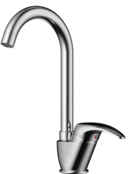 Фото товара: Omoikiri Umi-BN, смеситель, нержавеющая сталь