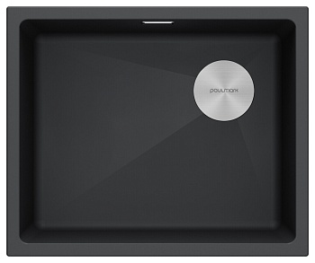 Фото товара: Paulmark LUMI 55UNI-SKEW, мойка, гранит, антрацит